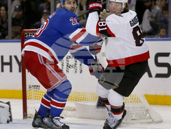 Senators Rangers Hockey