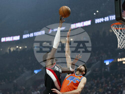 Thunders Trail Blazers Basketball
