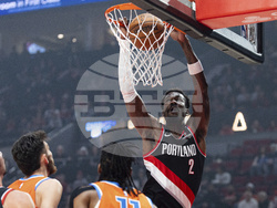 Thunders Trail Blazers Basketball