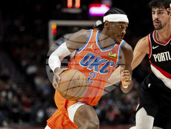 Thunders Trail Blazers Basketball