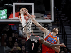 Thunders Trail Blazers Basketball
