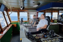 Ден 24 - Научноизследователски кораб „Св. св. Кирил и Методий“ - Атлантически океан - ежедневие