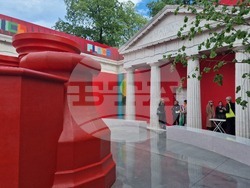 Павилионът на САЩ на Венецианското биенале. Снимка: Ваня Сухарова, специален пратеник на БТА