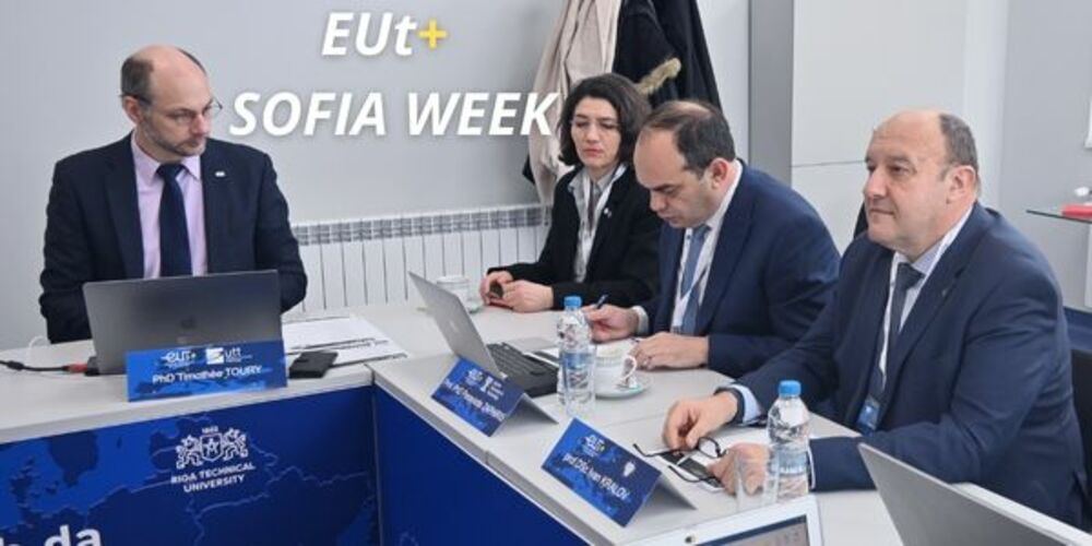 Среща на ректорите на партньорските университети се състоя на форума "Sofia week", организиран от Техническия университет