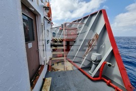 Ден 24 - Научноизследователски кораб „Св. св. Кирил и Методий“ - Атлантически океан - ежедневие