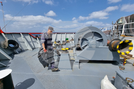 Ден 24 - Научноизследователски кораб „Св. св. Кирил и Методий“ - Атлантически океан - ежедневие