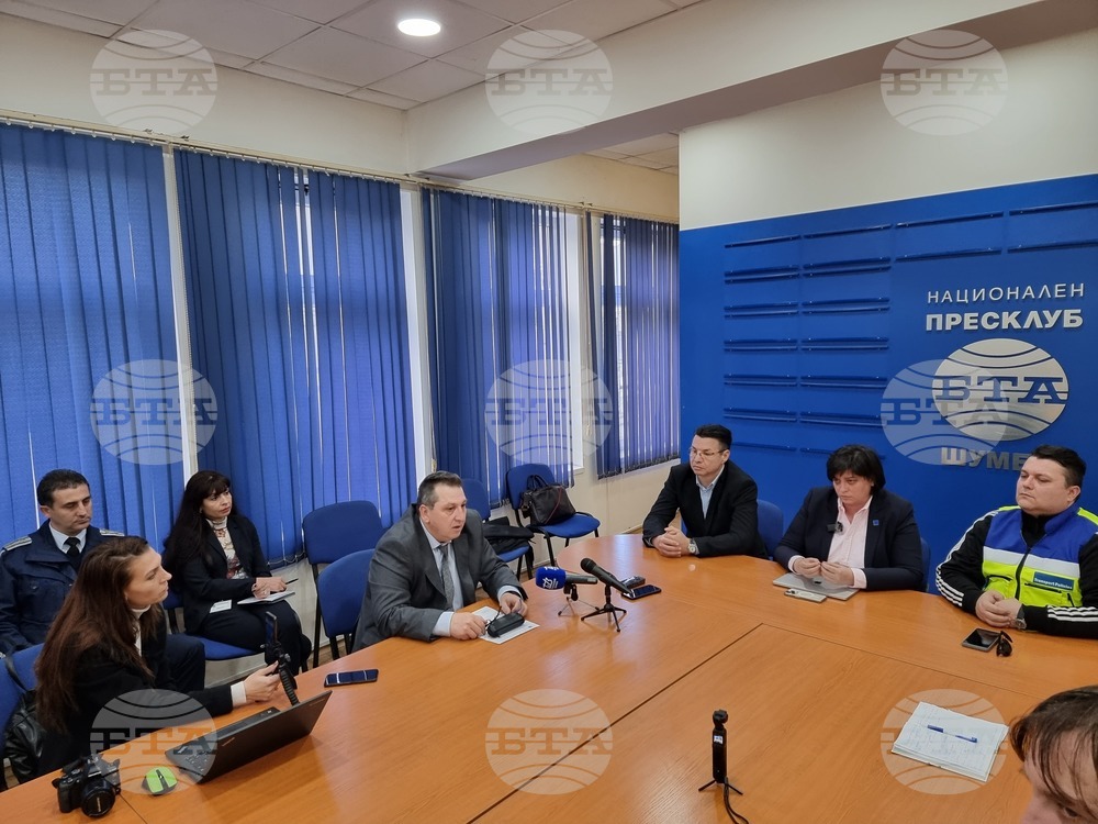 Национален пресклуб на Шумен - кръгово кръстовище - доклад - пресконференция 