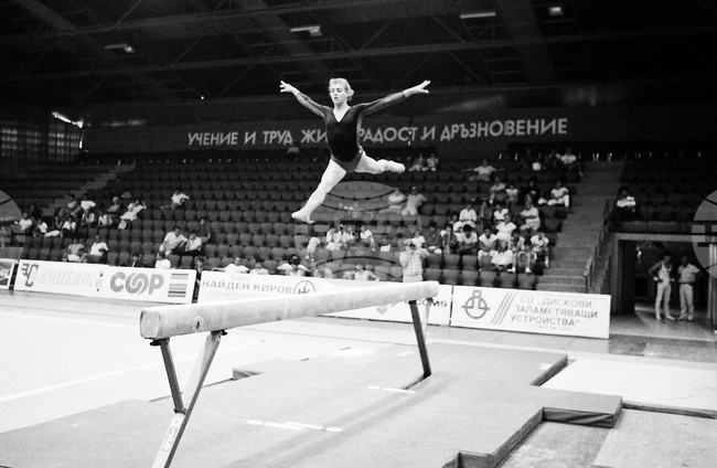 Боряна Стоянова - състезателка по спортна гимнастика