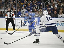 Maple Leafs Blues Hockey