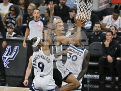 Timberwolves Spurs Basketball