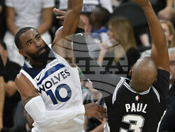Timberwolves Spurs Basketball