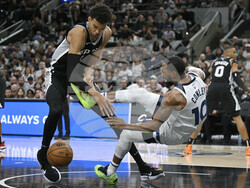 Timberwolves Spurs Basketball