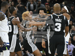 Timberwolves Spurs Basketball