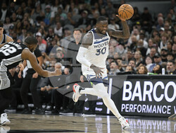 Timberwolves Spurs Basketball