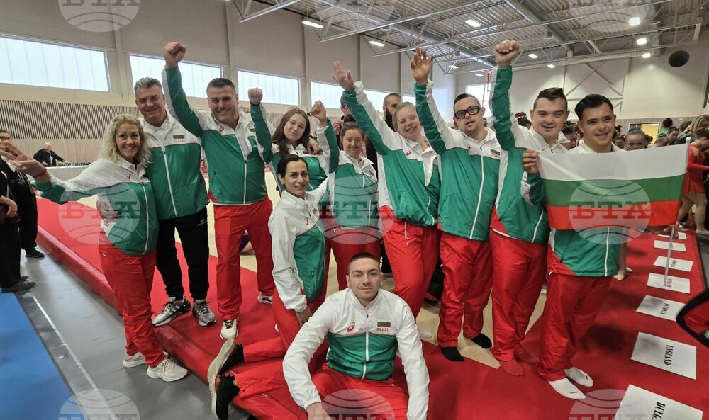 Eight Medals for Bulgaria at International Friendship Competition for Gymnasts with Down Syndrome
