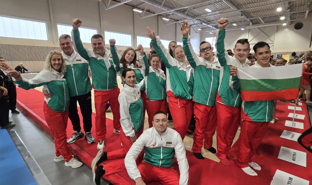 Eight Medals for Bulgaria at International Friendship Competition for Gymnasts with Down Syndrome 