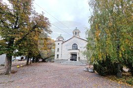 Търговище - храм „Св. Йоан Рилски” - неделна служба - ставрофорен иконом Славчо Проданов