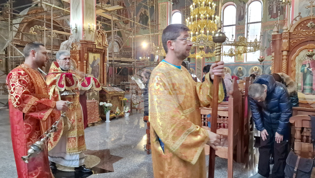 Шумен - неделна служба - проповед