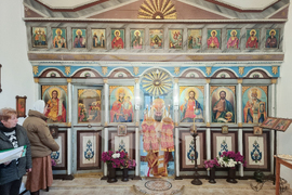 Село Горна Брестница - света литургия - проповед