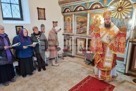 Село Горна Брестница - света литургия - проповед