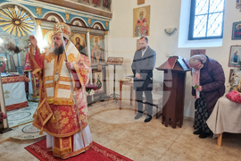 Село Горна Брестница - света литургия - проповед