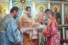 Село Горна Брестница - света литургия - проповед