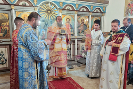 Село Горна Брестница - света литургия - проповед