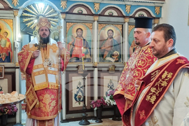 Село Горна Брестница - света литургия - проповед