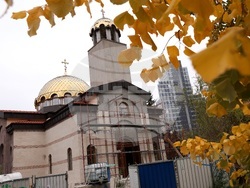 Църква „Св. Пимен Зографски” - водосвет