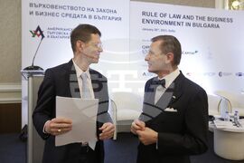 Конференция - „Върховенството на закона и бизнес средата в България“