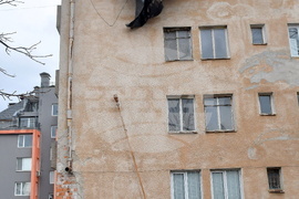 Монтана - силен вятър - щети 