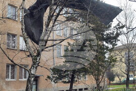 Монтана - силен вятър - щети 