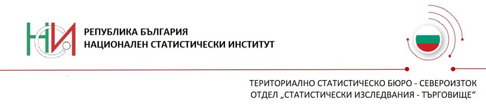 НСИ – Териториално статистическо бюро – Североизток, отдел "Статистически изследвания – Търговище“: Детски ясли в област Търговище през 2022 година