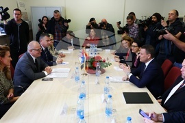 Сърбия - Христо Алексиев - Горан Весич - среща 