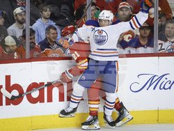 Oilers Flames Hockey