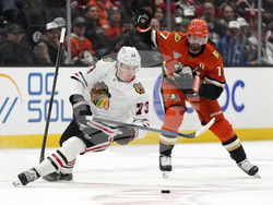 Blackhawks Ducks Hockey