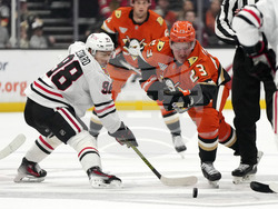 Blackhawks Ducks Hockey