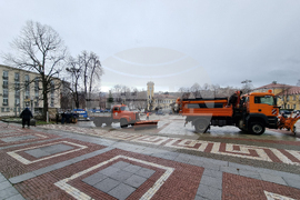 Габрово - силен вятър - щети