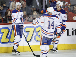 Oilers Flames Hockey