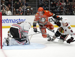Blackhawks Ducks Hockey