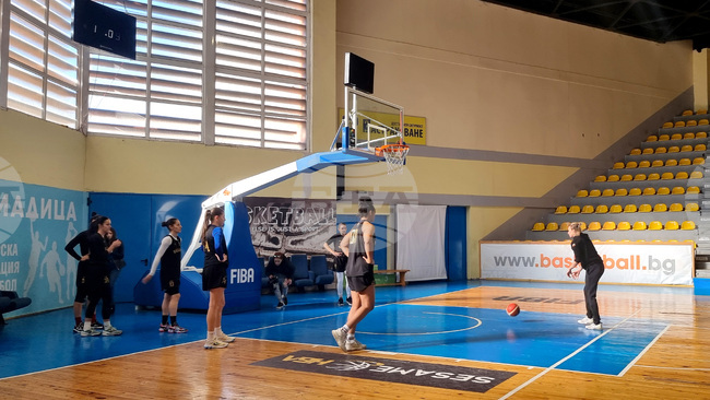 Баскетбол - Национален отбор - европейски квалификации - подготовка