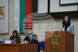 Благоевград - Мария Габриел - дискусия 