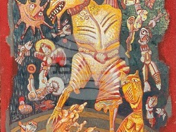 Произведение на Ставри Калинов. Снимка: Art club Diplomat