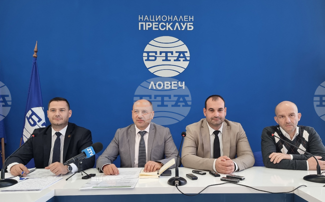 Национален пресклуб на БТА Ловеч - Община - пресконференция