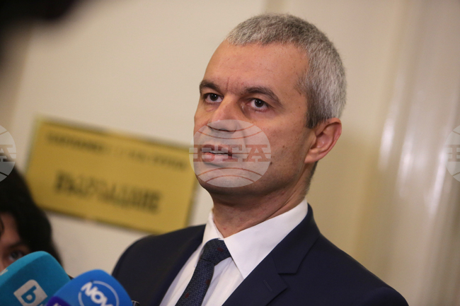 Костадин Костадинов - брифинг 