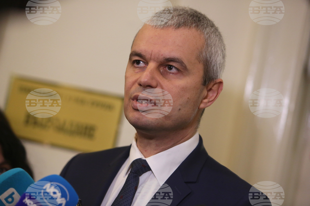 Костадин Костадинов - брифинг