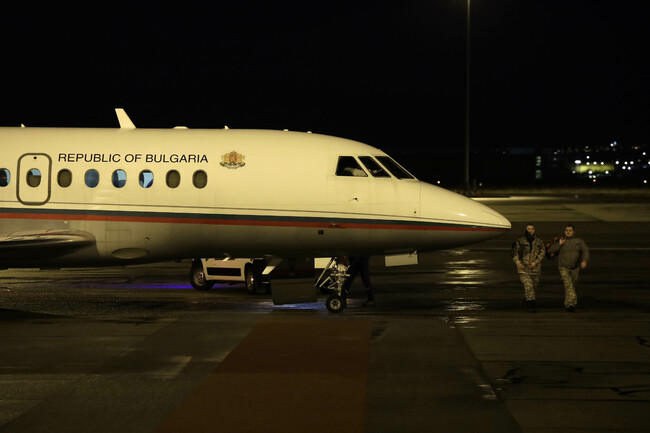 Government Plane Transporting Beaten Club Secretary Lands in Sofia