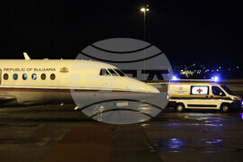 Правителствен самолет - Християн Пендиков - транспортиране