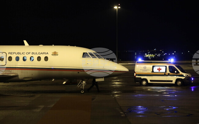 Правителствен самолет - Християн Пендиков - транспортиране