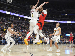 Raptors Nuggets Basketball